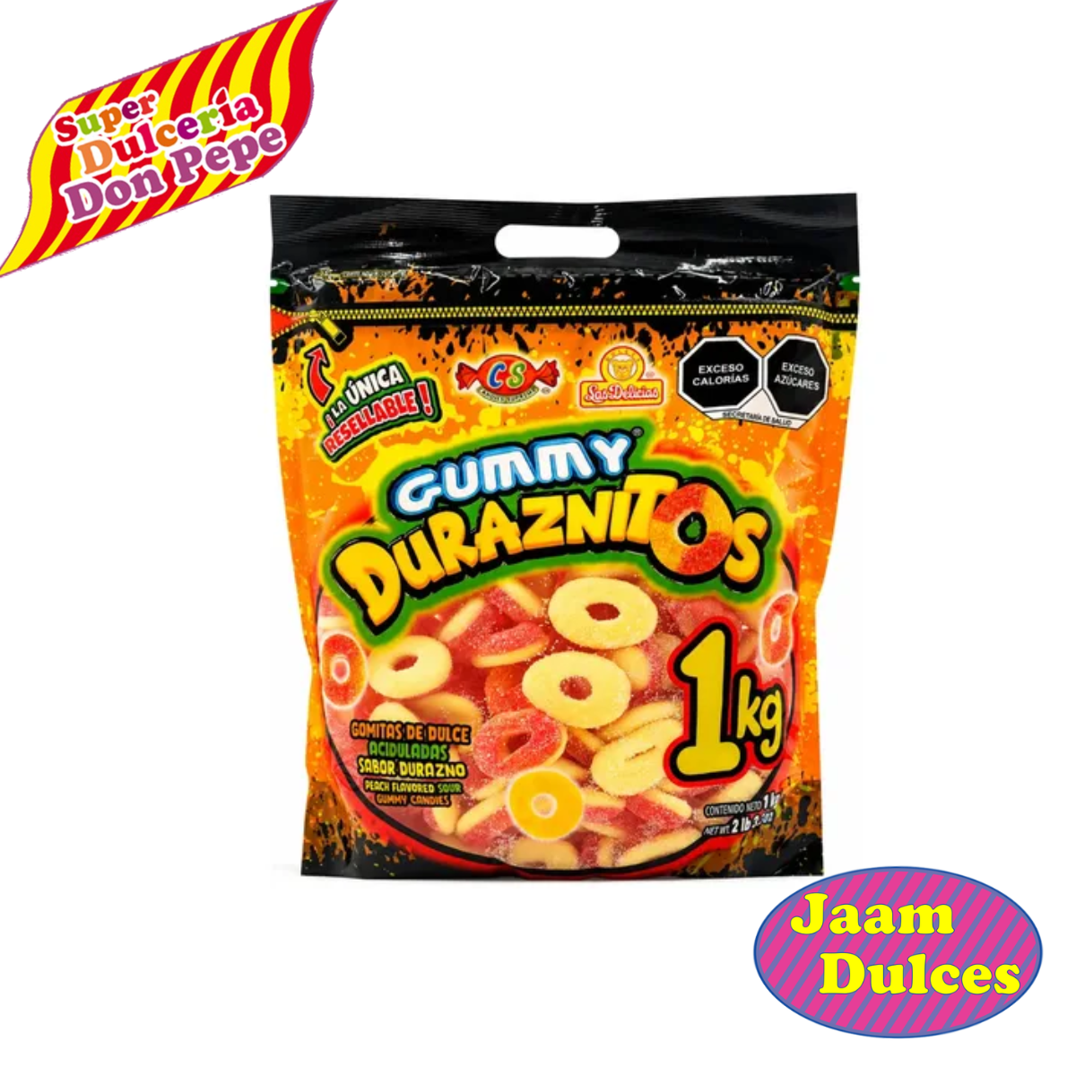 Gomita Gummy Duraznitos 1kg