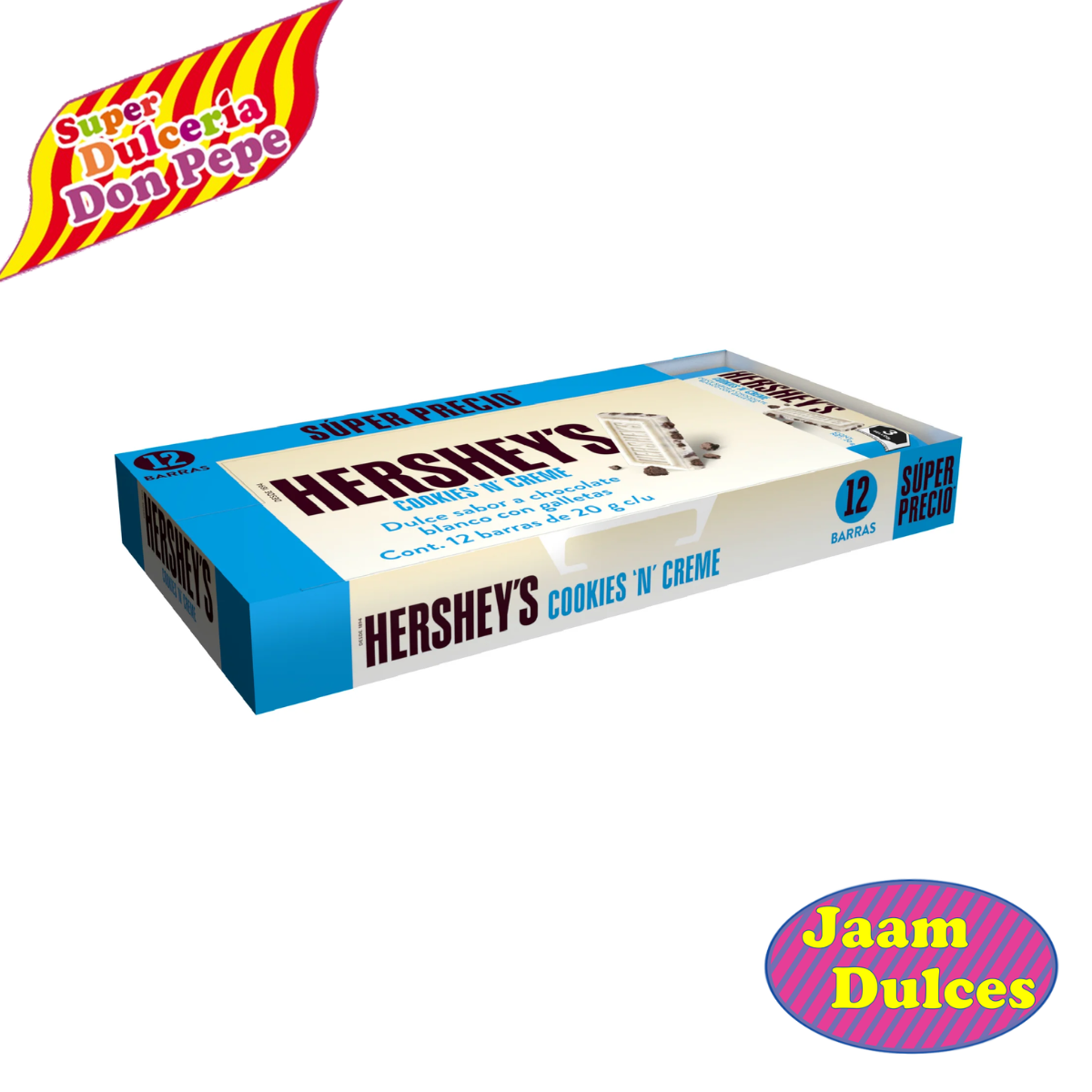 Chocolate Hershey's Cookies 12 piezas de 20 GR