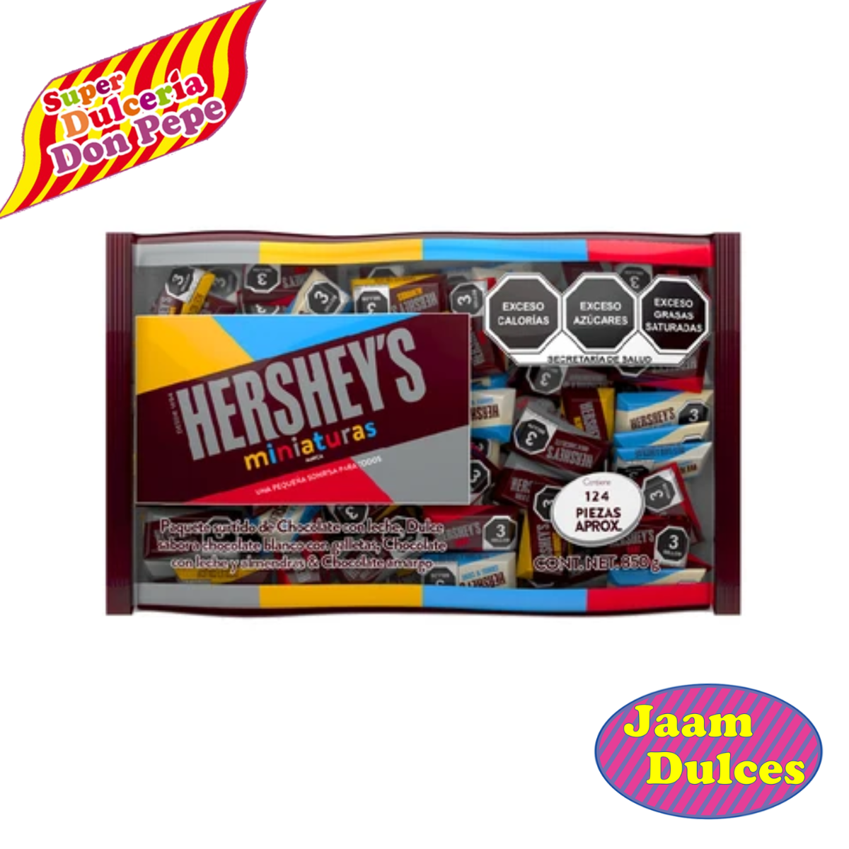 Chocolate Hershey's Miniaturas 125 piezas