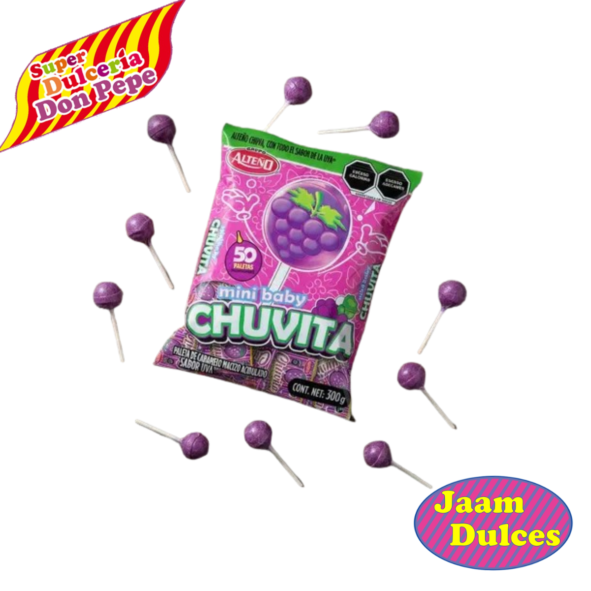 Paleta Mini Baby Chuvita 50 piezas