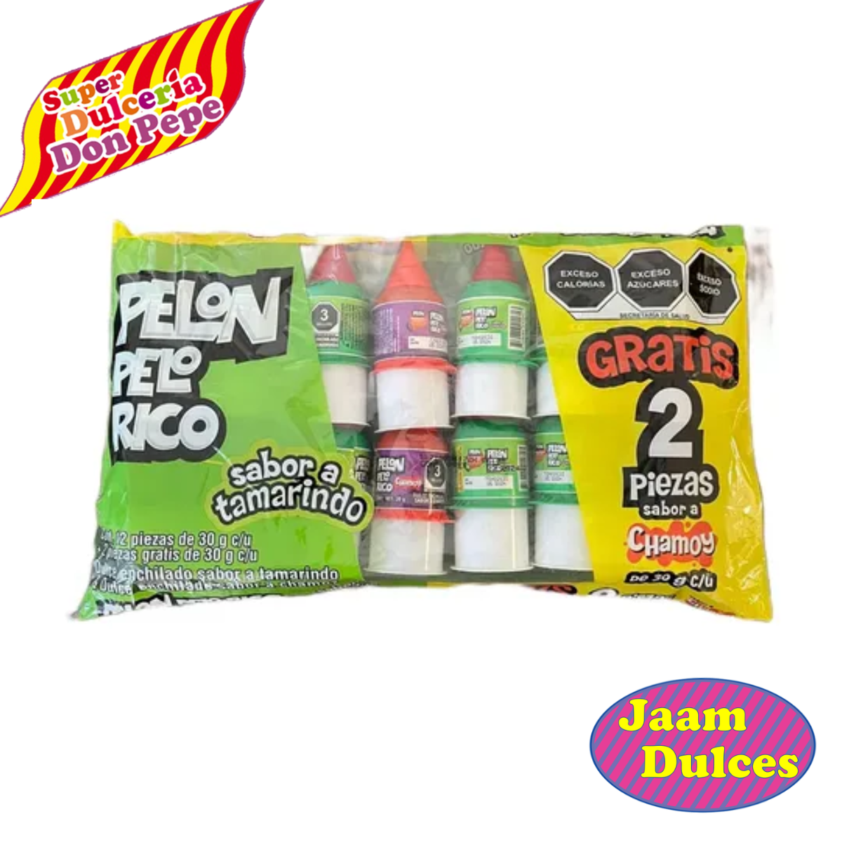 Pelon Pelo Rico 12+2 Piezas
