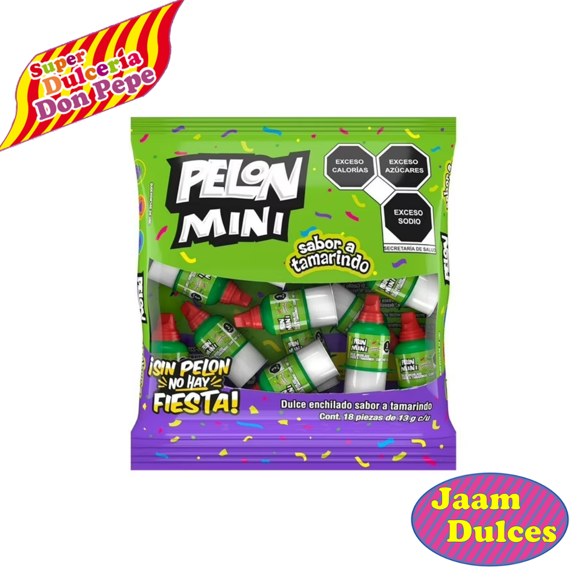 Pelon Pelo Rico Mini 18+3 Piezas