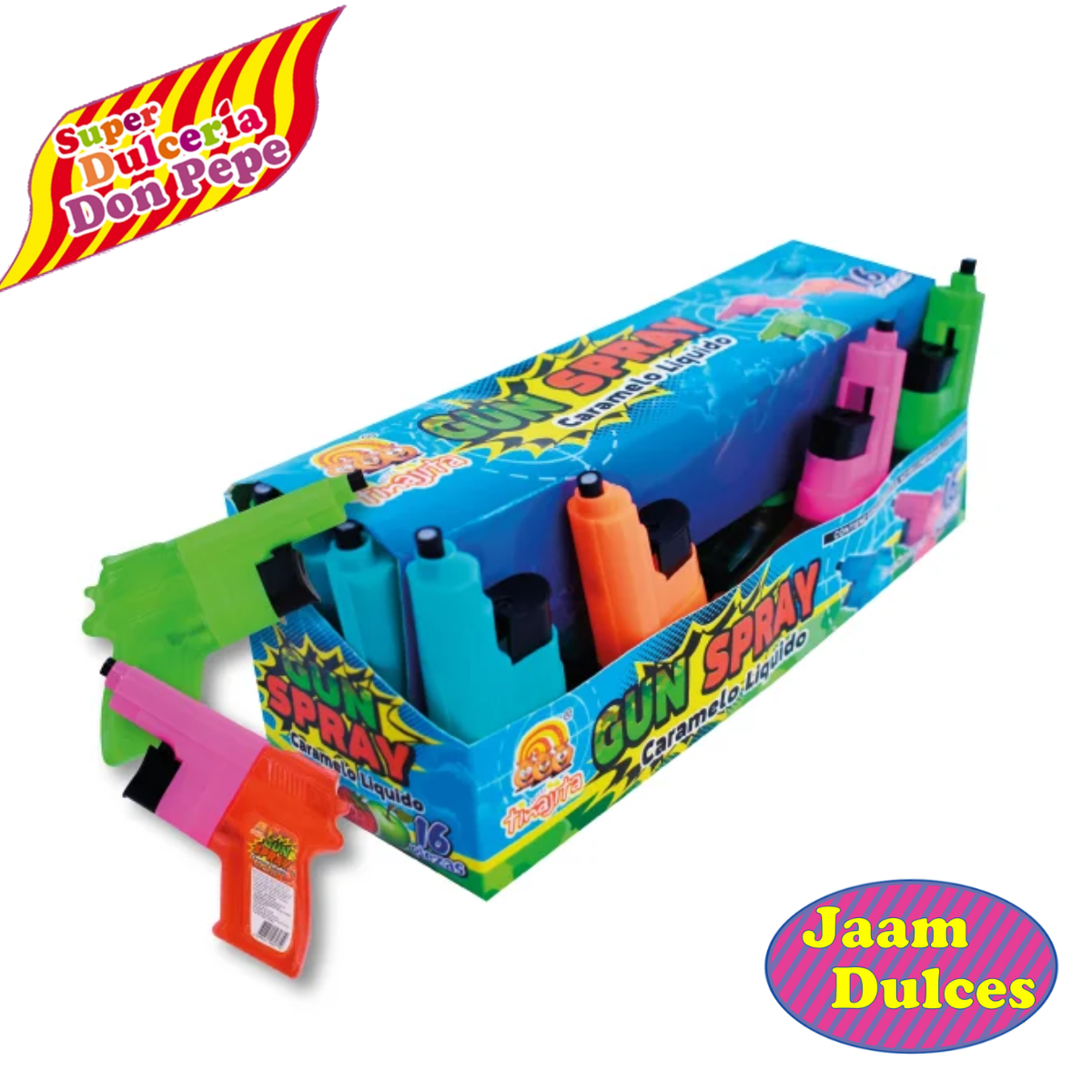 caramelo-liquido-gun-spray-16-piezas
