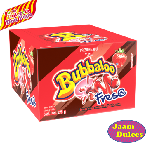 chicle-bubbaloo-fresa-47-piezas