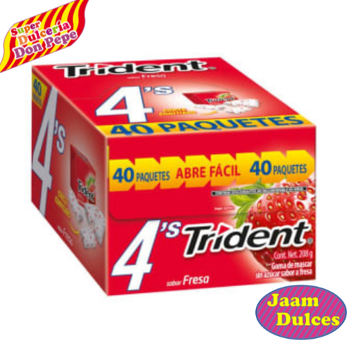 chicle-trident-4s-fresa-40-piezas