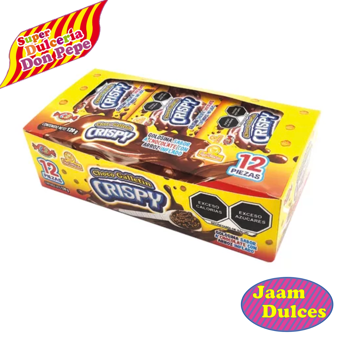 Chocolate Galletin Crispy 24 piezas