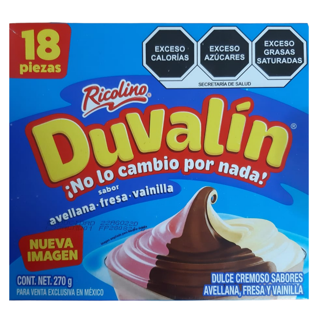Duvalin Trisabor 18 Piezas