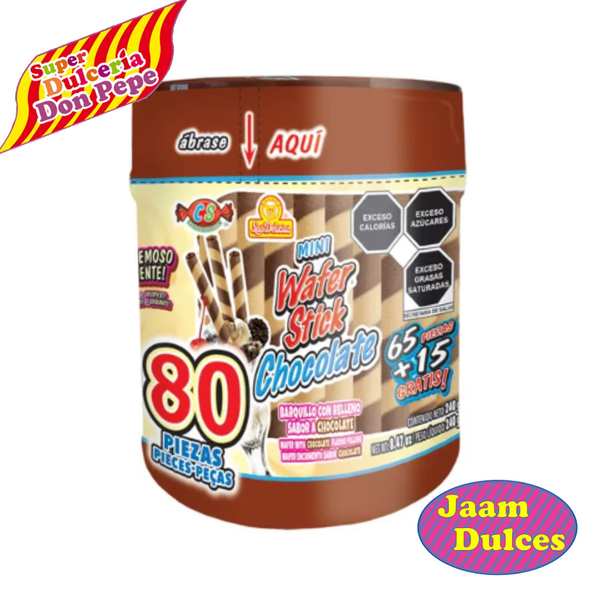 galleta-mini-wafer-stick-chocolate-80-piezas