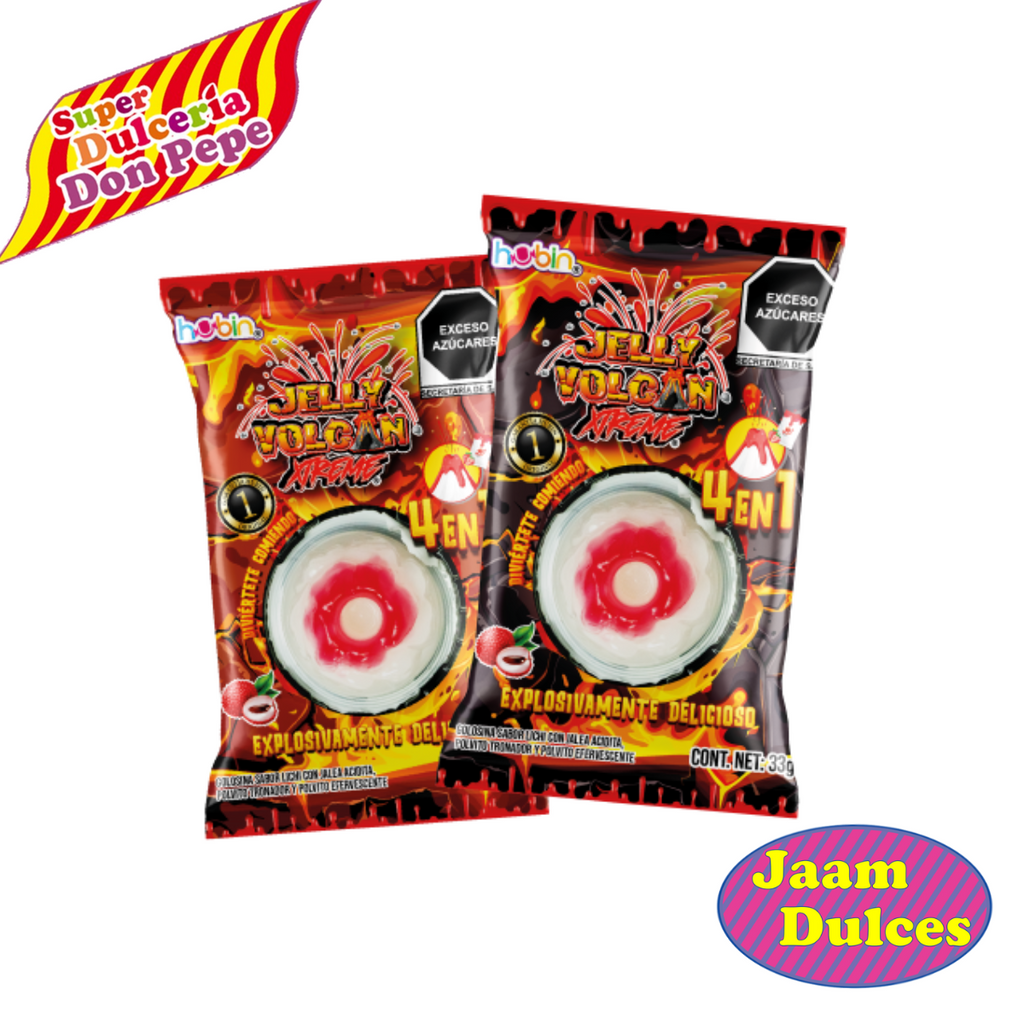 Gomita Jelly Volcan 12 piezas