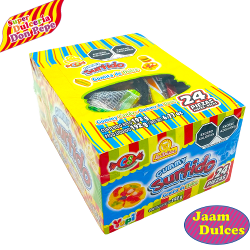 Gummy Surtido 24 Piezas