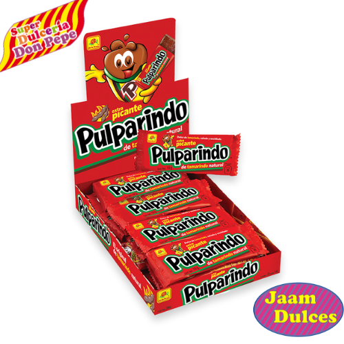 Pulparindo Extra Picante 20 Piezas